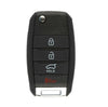 2014 Kia Soul Flip Key Fob 4B FCC# OSLOKA-875T (PS) - Aftermarket