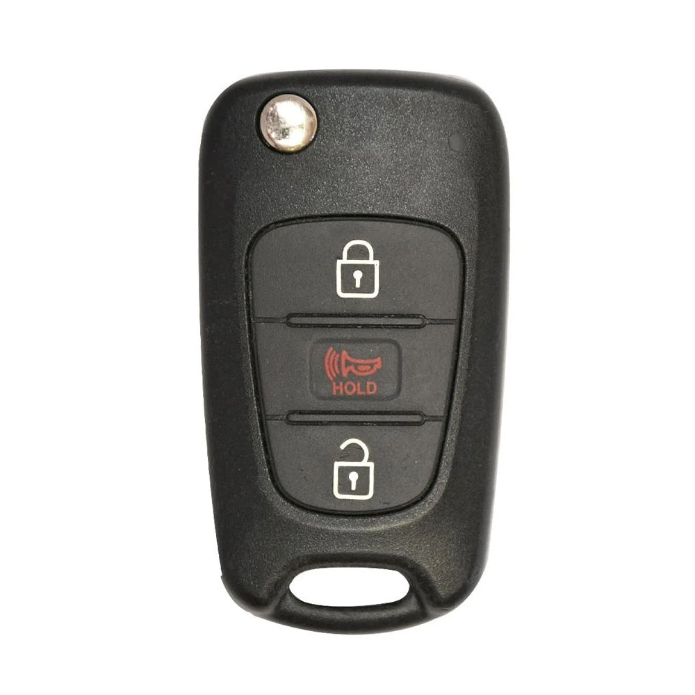 2012 2013 Kia Rio Flip Key Fob 3B FCC# TQ8-RKE-3F02 (UB)