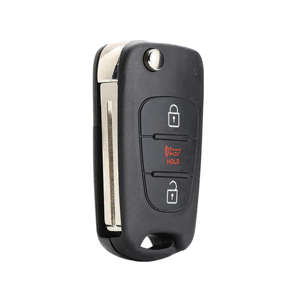 2012 2013 Kia Rio Flip Key Fob 3B FCC# TQ8-RKE-3F02 (UB)