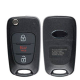 2012 2013 Kia Sportage Flip Key Fob 3B FCC# NY0SEKSAM11ATX (SL) - 315 MHz