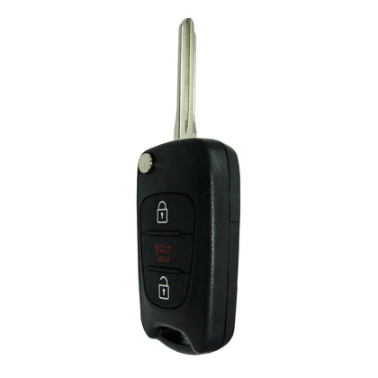 2012 Kia Soul Flip Key Fob 3B FCC# NY0SEKSAM11ATX (AM F/L) - Aftermarket