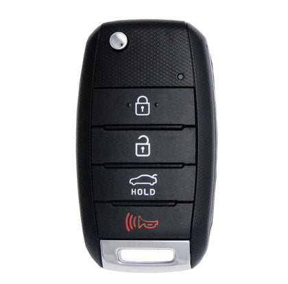 2017 Kia Optima Flip Key Fob 4B FCC# SY5JFRGE04 (JF 4BT) - Aftermarket