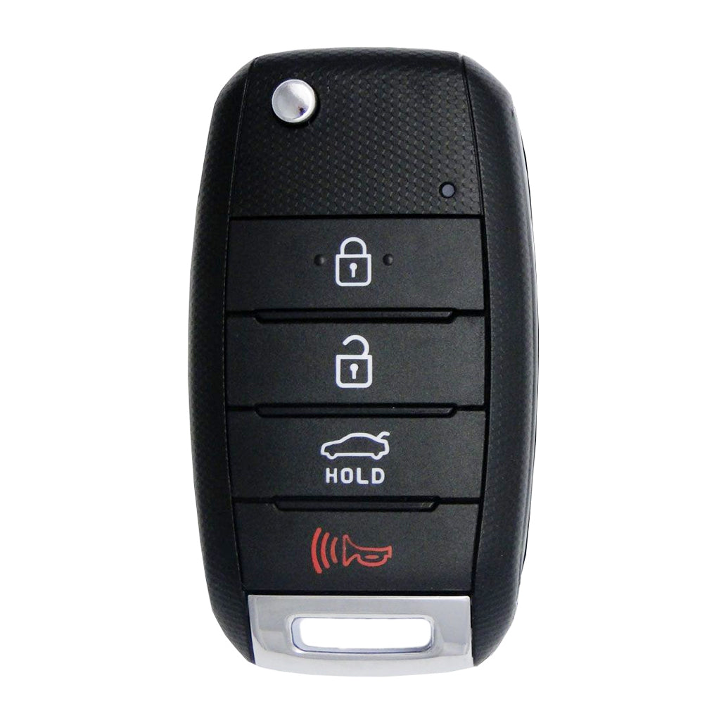 2016 Kia Optima Flip Key Fob 4B FCC# SY5JFRGE04 (JF 4BT) - Aftermarket