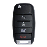 2017 2018 Kia Forte Flip Key Fob 4B FCC# OSLOKA-875T (YD)