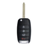 2017 2018 Kia Forte Flip Key Fob 4B FCC# OSLOKA-875T (YD)