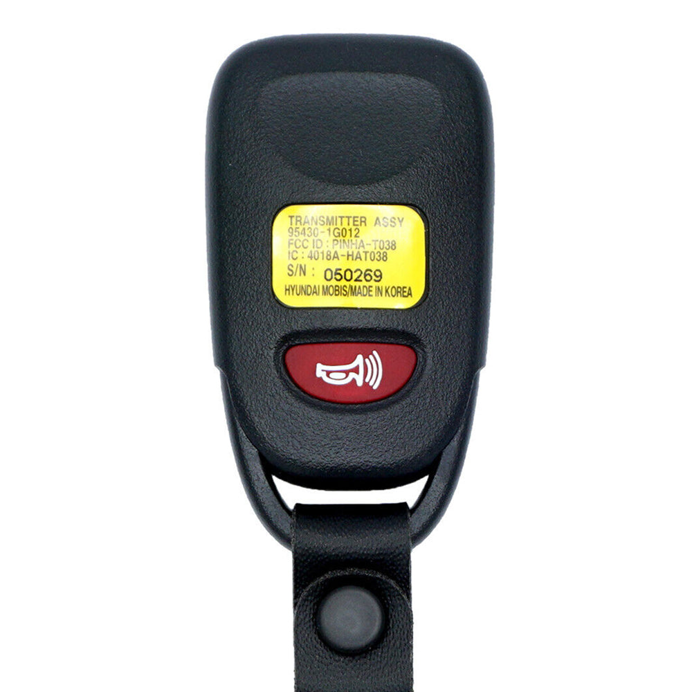 2010 2011 Kia Rio Keyless Entry 3B Fob FCC# PINHA-T038