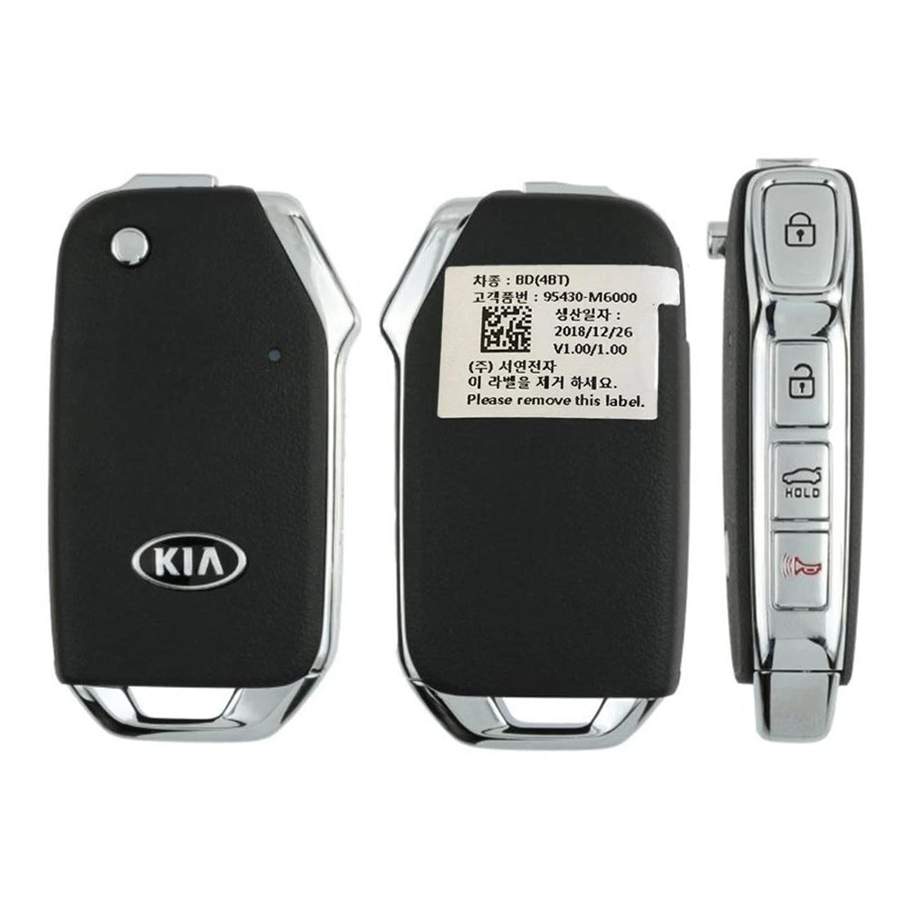 2020 Kia Forte Flip Key Fob 4B FCC# CQOTD00660 BD(4BT) - OEM