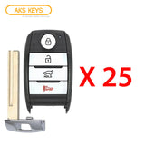 2016 - 2018 Kia Sorento Smart Key 4B FCC# TQ8-FOB-4F06 (UM) (25 Pack)