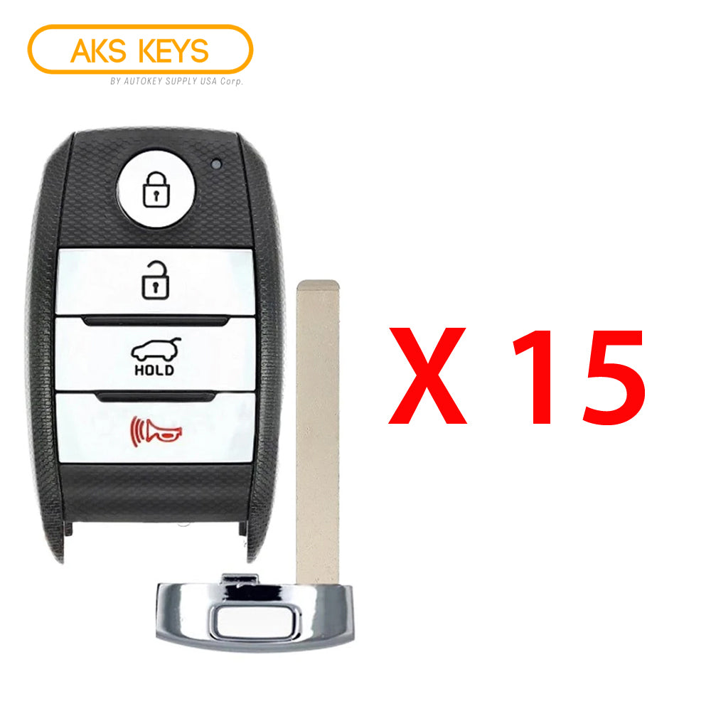 2017 - 2020 Kia Niro Smart Key 4B FCC# TQ8-FOB-4F08 (15 Pack)