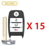 2019 - 2020 Kia Sorento Smart Key 4B FCC# TQ8-FOB-4F06 (UMa PE) (15 Pack)