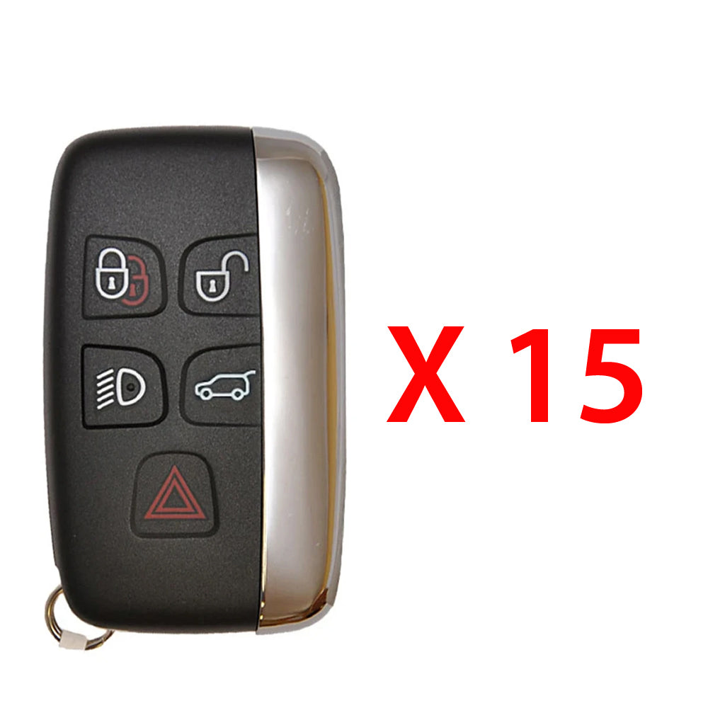 2012 - 2018 Land Rover Smart Key 5B FCC# KOBJTF10A (15 Pack)