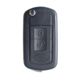 AKS KEYS Aftermarket Remote Flip Key Fob Compatible with Land Rover 2005 2006 2007 2008 2009 2010 2011 3B FCC# NT8-15K6014CFFTXA