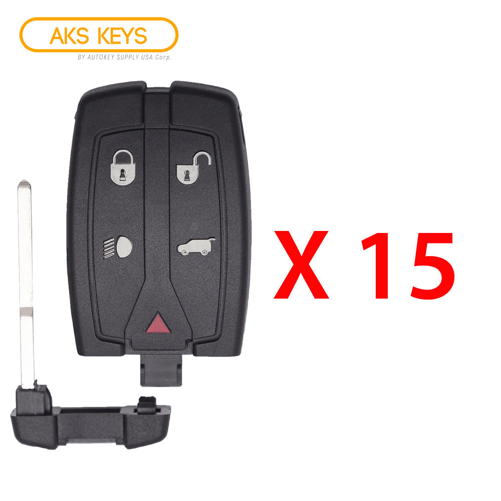 2006 - 2012 Land Rover LR2 Smart Key 5B FCC# NT8-TX9 (15 Pack)