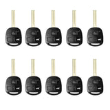 1998 - 2005 Lexus Key Fob 3B FCC# HYQ1512V (Short Blade) - 4C Chip - 89070-50170 (10 Pack)