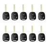 1998 - 2005 Lexus Remote Control Key 3B FCC# HYQ1512V (Short Blade) (10 Pack)