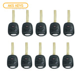 2004 - 2009 Lexus Remote Control Key  3B FCC# HYQ12BBT (10 Pack)