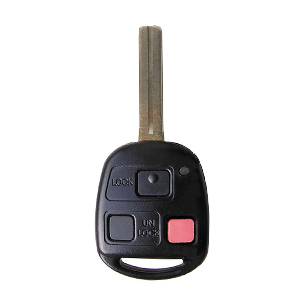 2004 Lexus GX470 Key Fob 3B FCC# HYQ1512V - 4D68 Chip - 89070-60801 - Aftermarket