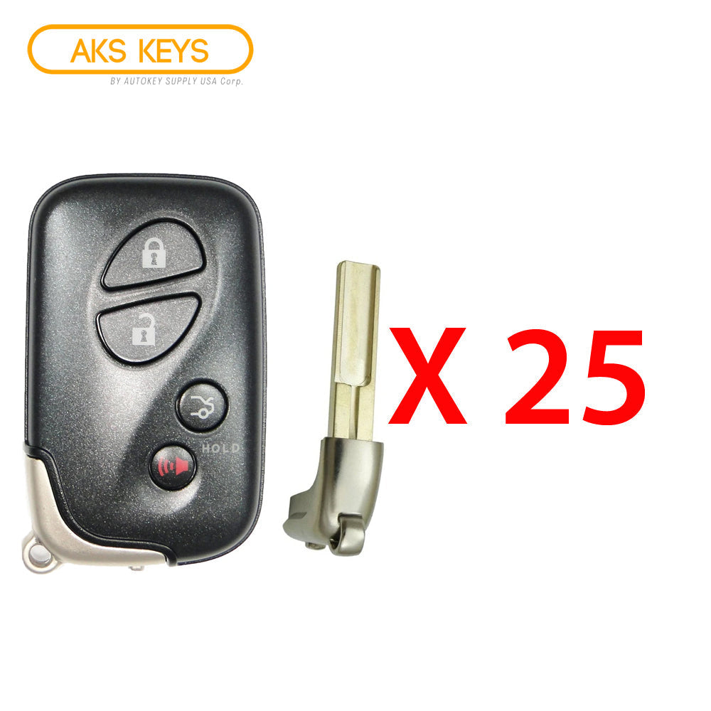 2011 - 2013 Lexus Smart Key 4B FCC# HYQ14AEM - 6601 Board (25 Pack)