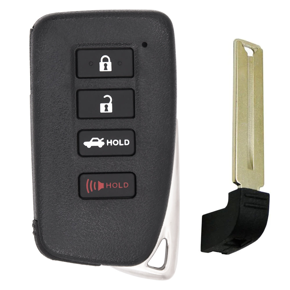 2023 Lexus IS350 Smart Key 4B W/ Trunk Fob FCC# HYQ14FLB - 3950 - 89904-53E71 - Aftermarket