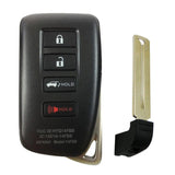 2016 - 2019 Lexus Prox Smart Fob Key 4B FCC# HYQ14FBB - 0010 (G) Board