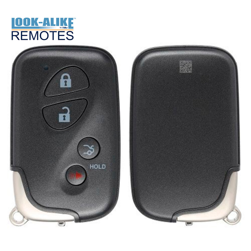 Smart Remote Key Fob Compatible with Lexus LS460 2010 2011 2012 4B FCC# HYQ14ACX - 5290