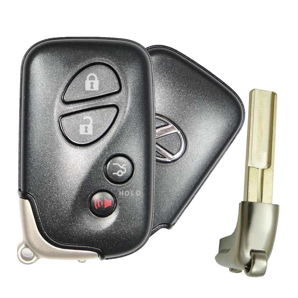 Smart Remote Key Fob Compatible with Lexus LS460 2010 2011 2012 4B FCC# HYQ14ACX - 5290