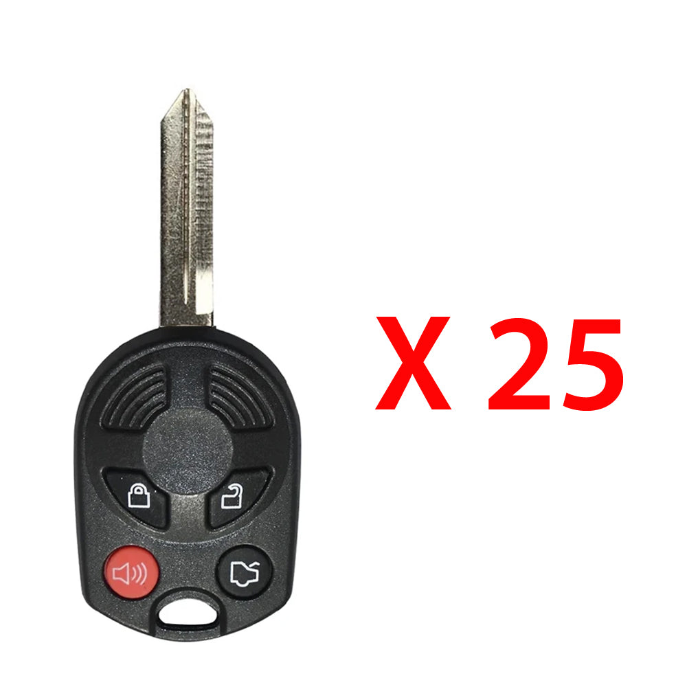 2006 - 2009 Lincoln Remote Key 4B FCC# OUCD6000022 - 40 Bits (25 Pack)