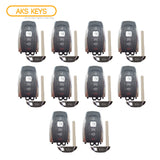 2017 - 2021 Lincoln 2-Way PEPS Smart Key 5B FCC# M3N-A2C94078000 (10 Pack)