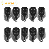 2014 - 2016 Maserati Smart Key 4B W/ Trunk-Remote Start FCC# M3N-7393490 (10 Pack)