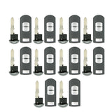 2012 - 2020 Mazda Smart Key 3B Fob FCC# WAZSKE13D02 - KD33-67-5RY - Aftermarket  (10 Pack)