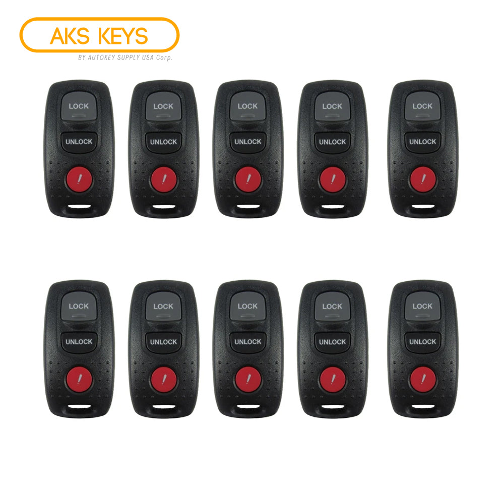 2007 - 2009 Mazda Keyless Entry 3B Fob FCC# KPU41794 - BAN6-67-5RY (10 Pack)