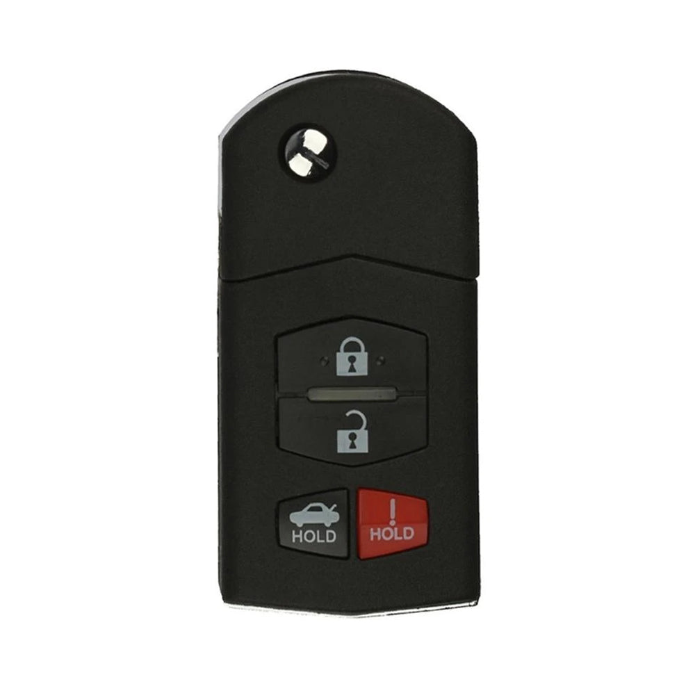 2006 - 2008 Mazda 6 (4 Drs) Flip Key Fob 4B FCC# KPU41788 - GP7A-67-5RYB