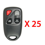 2003 - 2005 Mazda 6 Keyless Entry 4B FCC# KPU41805 - GK2A-67-5RY (25 Pack)