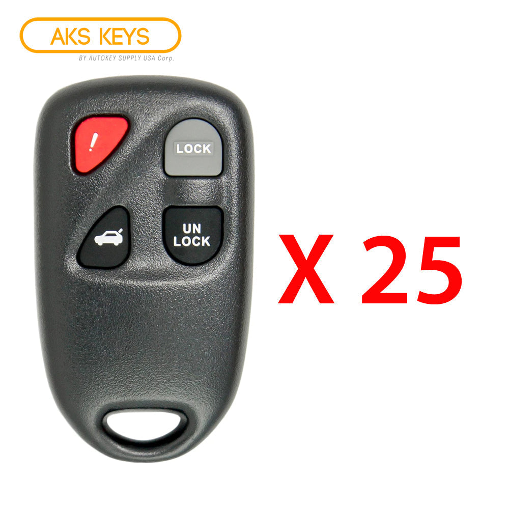 2003 - 2005 Mazda 6 Keyless Entry 4B FCC# KPU41805 - GK2A-67-5RY (25 Pack)