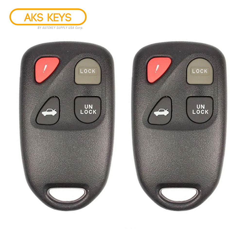 2004 - 2005 Mazda RX-8 Keyless Entry 4B Fob FCC# KPU41805 - FEY1-67-5RY (2 Pack)