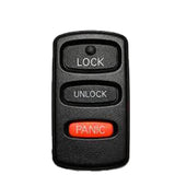 Keyless Remote Fob Compatible with Mitsubishi 1998 - 2006, 2012 2013 2014 3B FCC# OUCG8D-522M-A