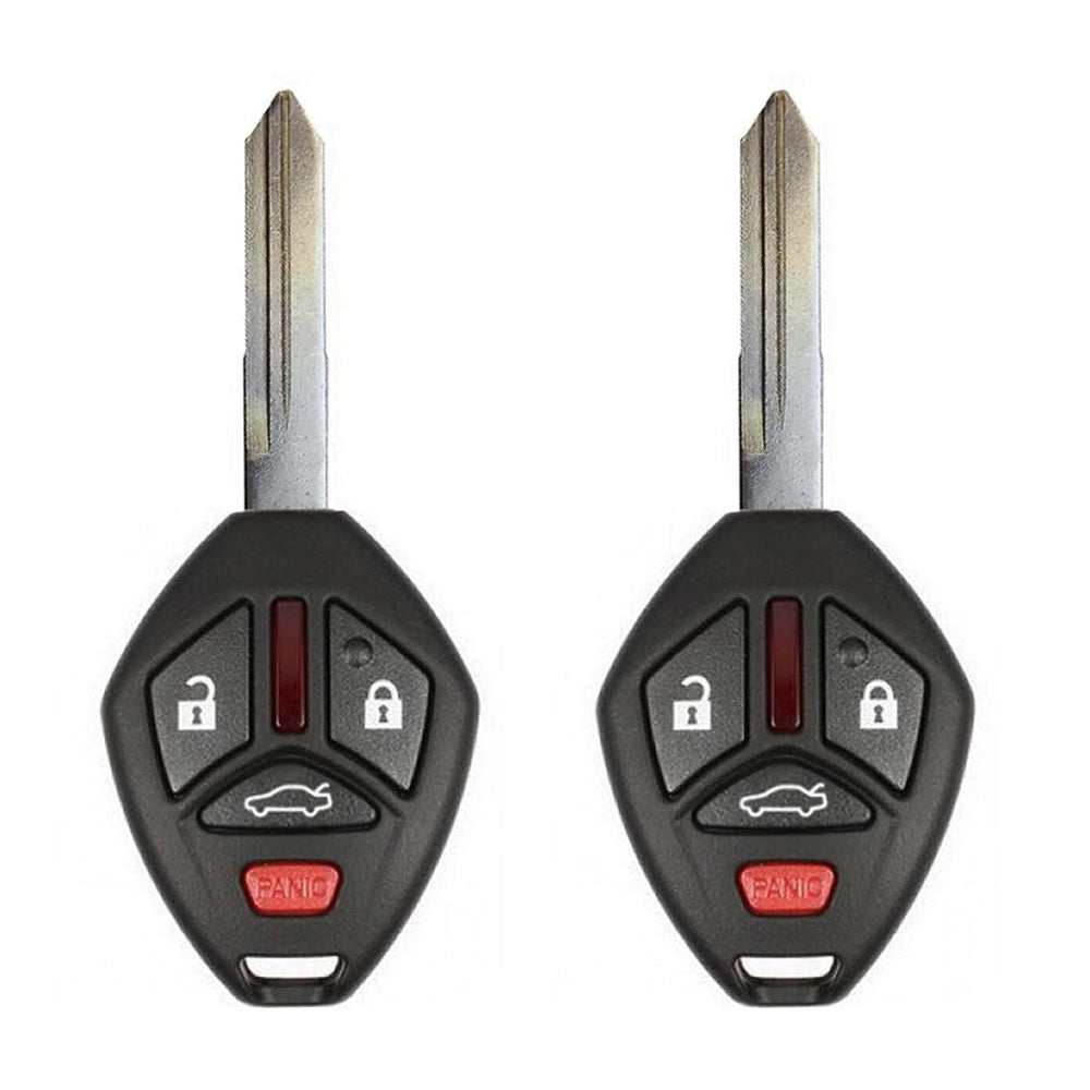 2006 - 2007 Mitsubishi Remote Control Key 4B FCC# OUCG8D-620M-A (2 Pack)