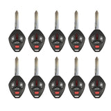 2006 - 2007 Mitsubishi Remote Control Key 4B FCC# OUCG8D-620M-A (10 Pack)