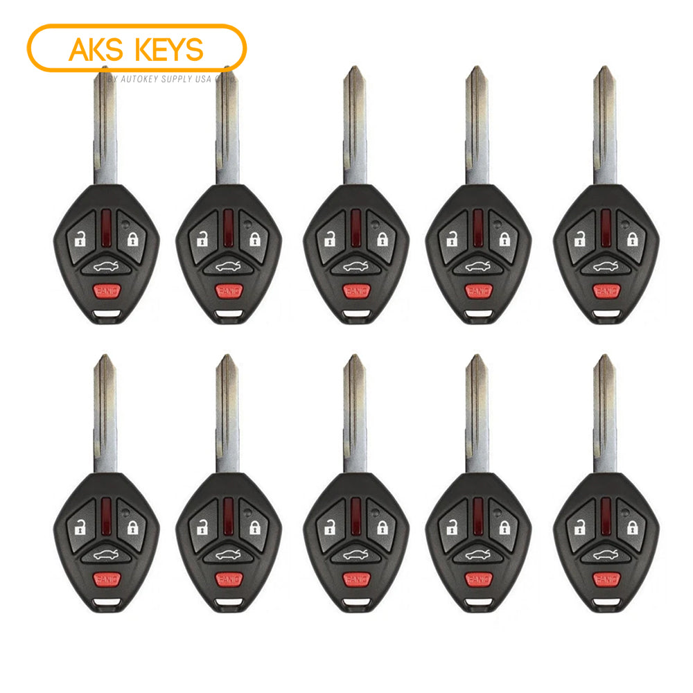 2006 - 2007 Mitsubishi Remote Control Key 4B FCC# OUCG8D-620M-A (10 Pack)