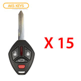 2006 - 2007 Mitsubishi Remote Control Key 4B FCC# OUCG8D-620M-A (15 Pack)