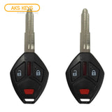 2007 - 2012 Mitsubishi Endeavor Key Fob 3B FCC# OUCG8D-620M-A (2 Pack)