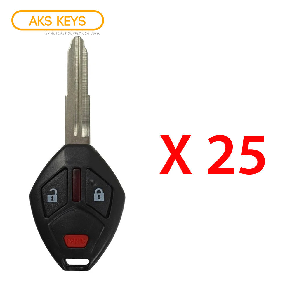 2007 - 2012 Mitsubishi Endeavor Key Fob 3B FCC# OUCG8D-620M-A (25 Pack)