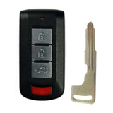 Smart Key Fob Compatible with Mitsubishi Lancer 2008 2009 2010 2011 2012 2013 2014 2015 2016 2017 4B FCC# OUC644M-KEY-N