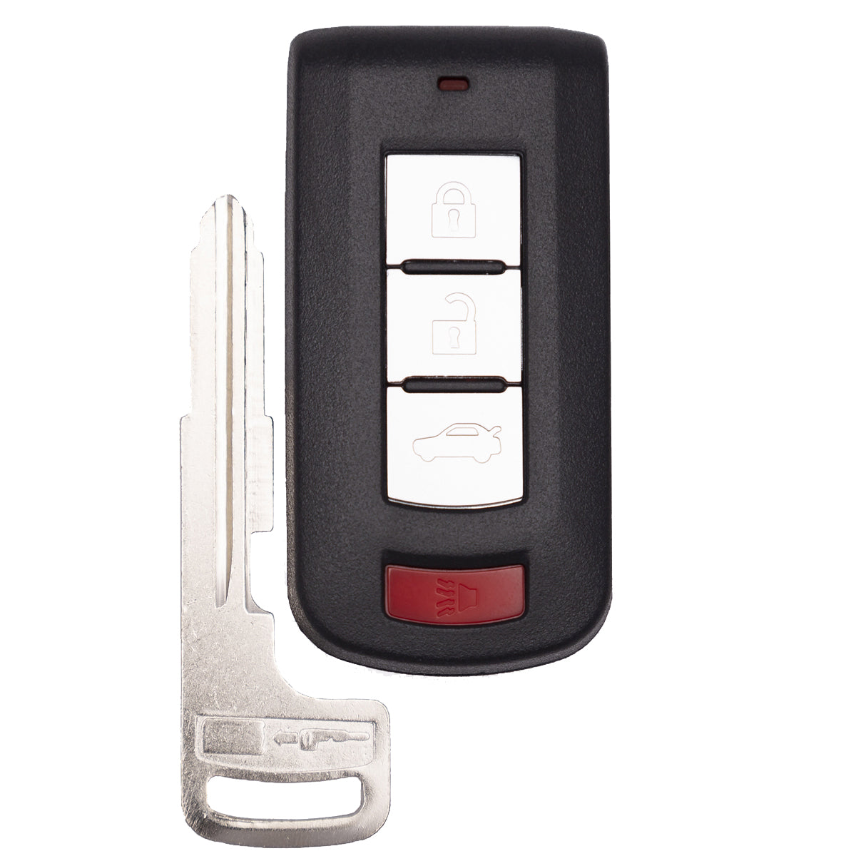 Smart Key Fob Compatible with Mitsubishi Lancer 2008 2009 2010 2011 2012 2013 2014 2015 2016 2017 4B FCC# OUC644M-KEY-N