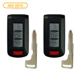 2008 - 2017 Mitsubishi Lancer Smart Key 4B FCC# OUC644M-KEY-N (2 Pack)