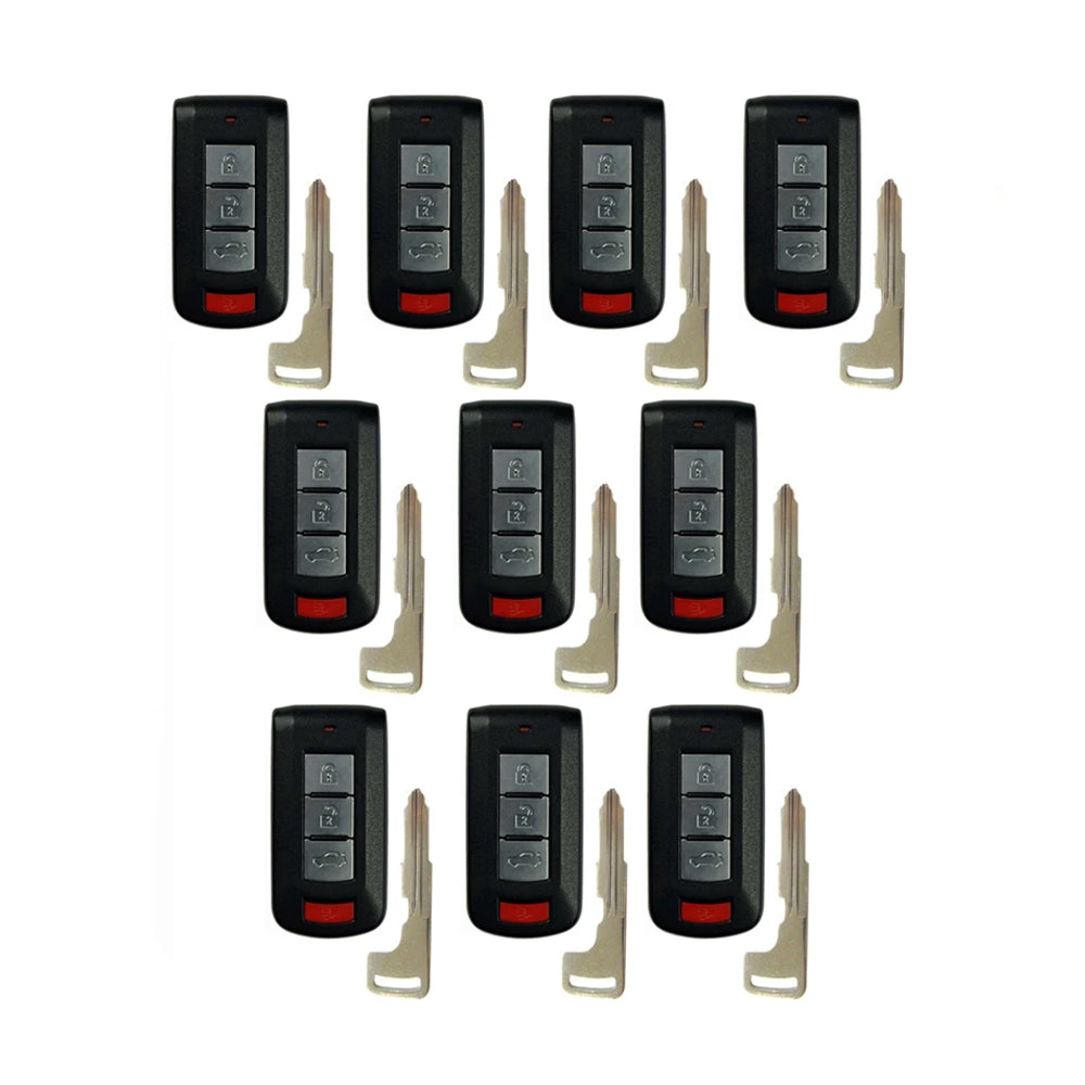 2008 - 2017 Mitsubishi Lancer Smart Key 4B FCC# OUC644M-KEY-N (10 Pack)