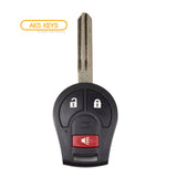 2003 - 2017 Nissan Key Fob Replacement 3 Buttons Fob FCC# CWTWB1U751