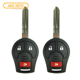 2003 - 2017 Nissan Remote Key 3B FCC# CWTWB1U751 (2 Pack)