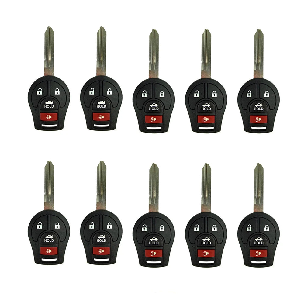 2003 - 2017 Nissan Remote Key 4B FCC# CWTWB1U751 (10 Pack)