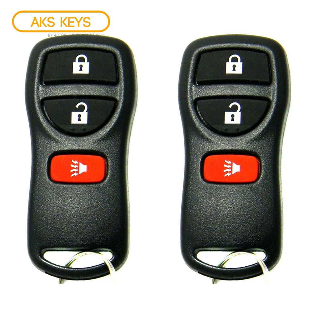 2002 - 2014 Nissan Remote Control 3B FCC# KBRASTU15 (2 Pack)